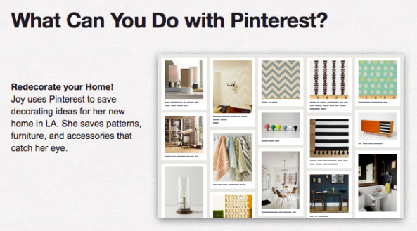 What people use Pinterest for